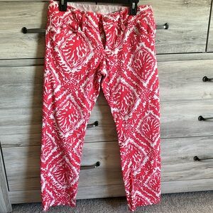 Lilly Pulitzer straight leg denim pants size 6